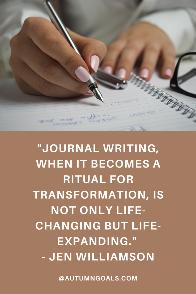 Journal Ritual