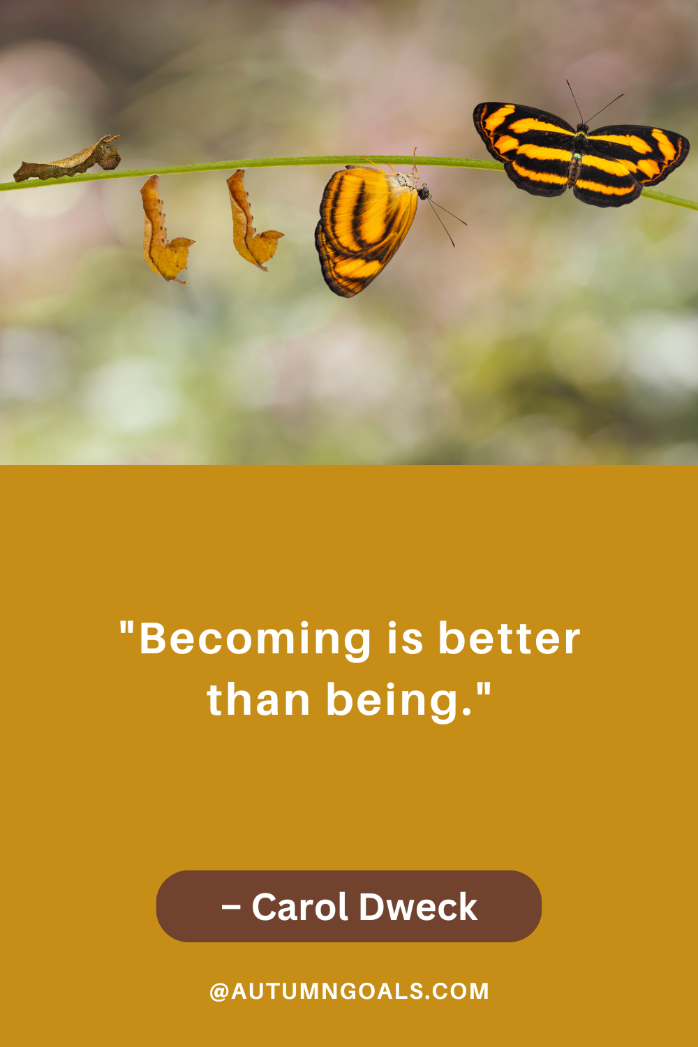 Becoming is better than being