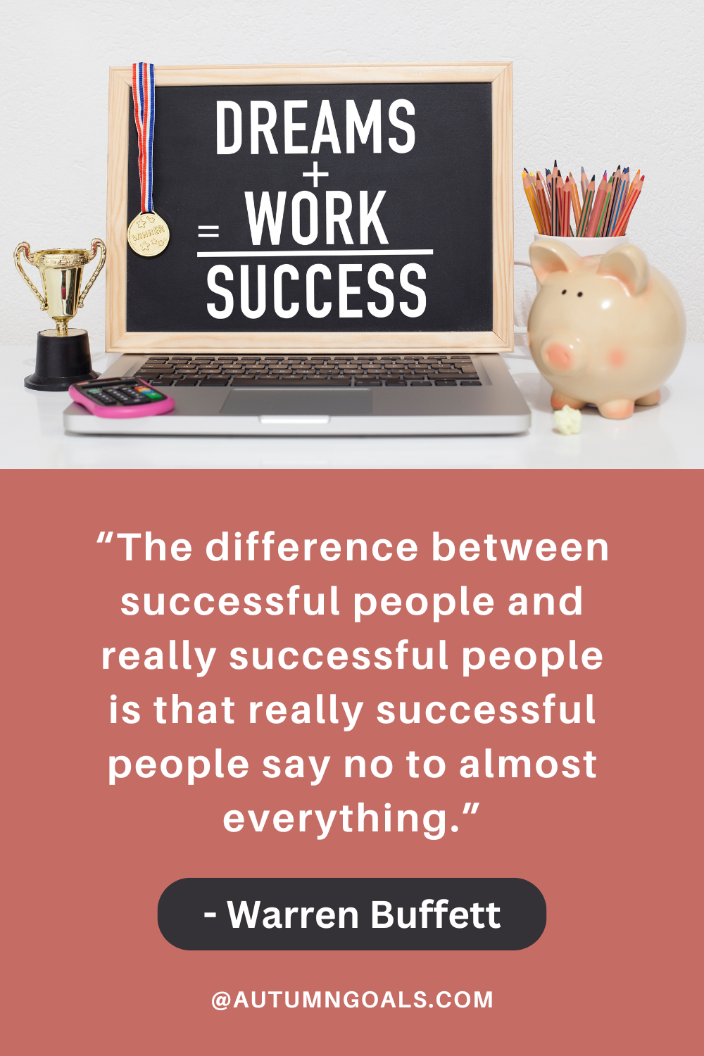 “The difference between successful people and really successful people is that really successful people say no to almost everything.” - Warren Buffett